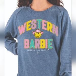 Simply Southern Western Barbie Sweatshirt